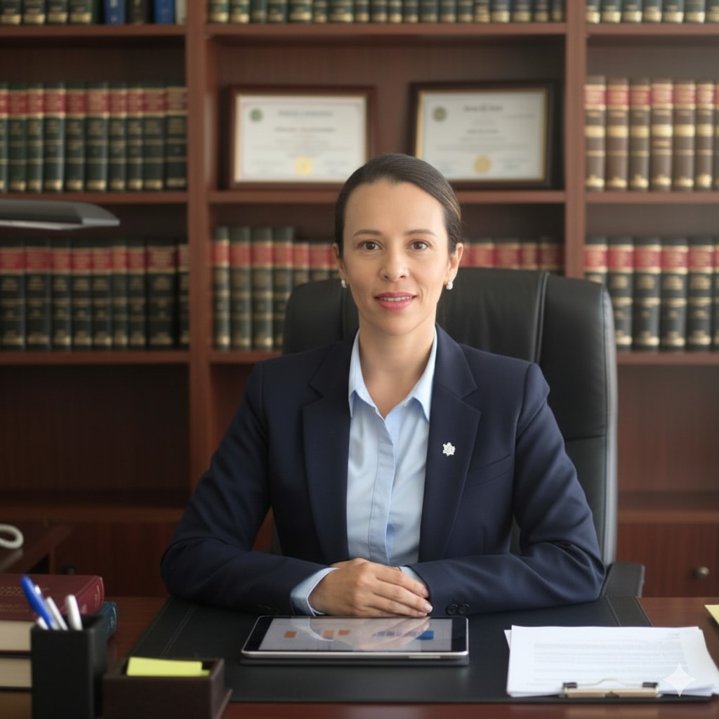 Fotografía profesional de la abogada Adriana Rojas Restrepo